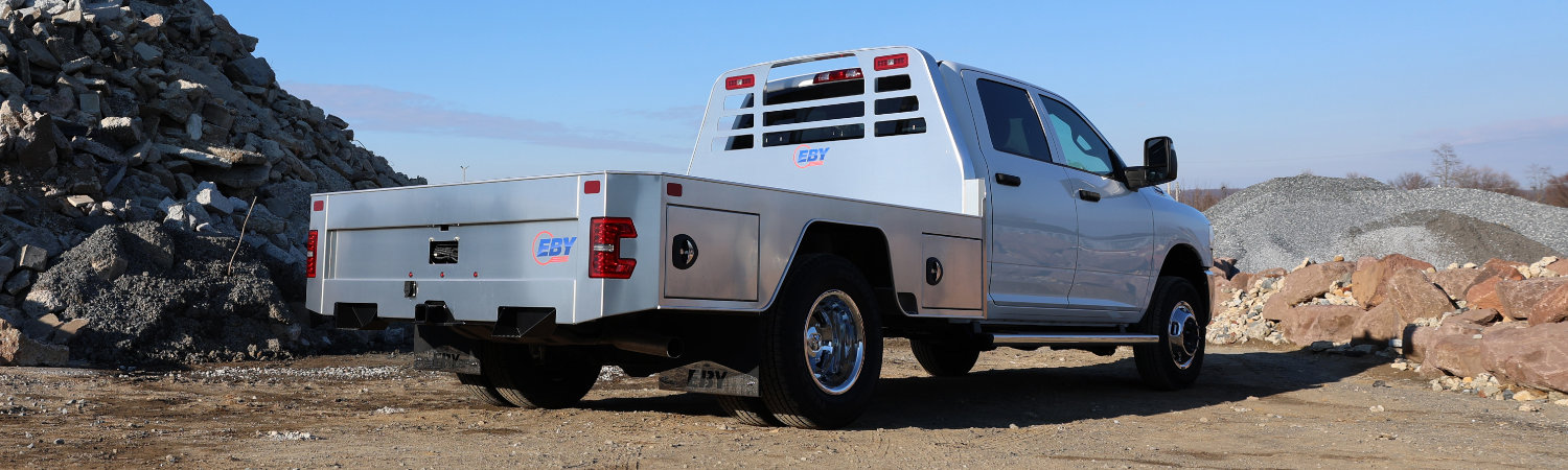 2025 Eby Free Country Skirted Flatbed Towing Truck Body for sale in Titus Trucks, Titusville, Florida